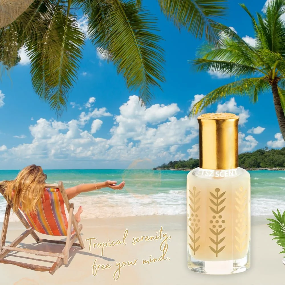 روغن عطر زنانه طهاره مشک نارگیل و وانیل TSZ Scent، 12 میلی لیتر، عطر لوکس ماندگار برای زنان - عالی برای هدیه دادن یا استفاده روزانه روغن عطر زنانه طهاره مشک نارگیل و وانیل TSZ Scent، 12 میلی لیتر، عطر لوکس ماندگار برای زنان - عالی برای هدیه دادن یا استفاده روزانه