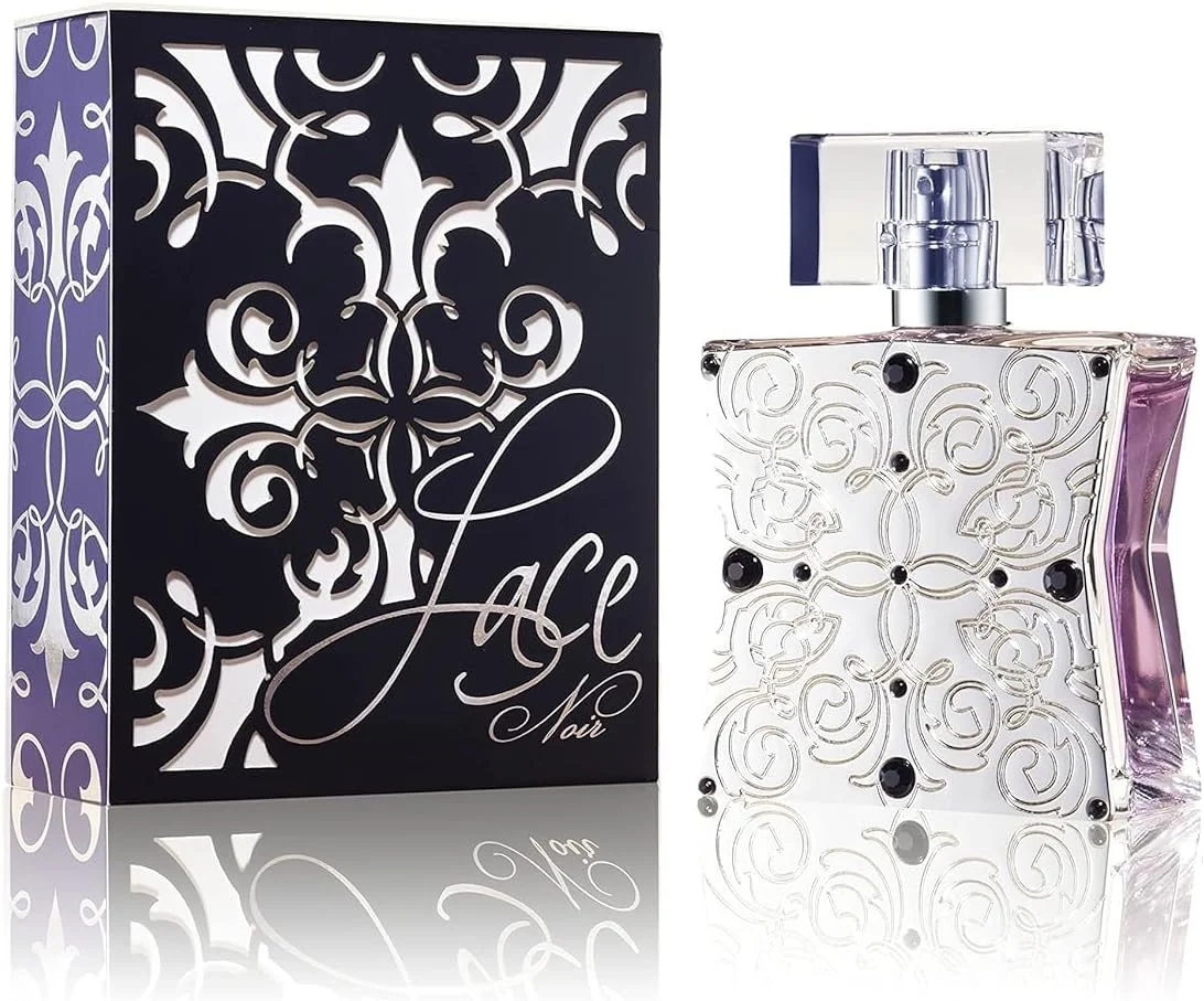 ادو پرفیوم زنانه Tru Fragrance Beauty Lace Noir از Western، عطرهای زنانه - عطر میوه ای و گلی با رایحه های توت های وحشی، یاس، گاردنیا و مرکبات - 50 میلی لیتر