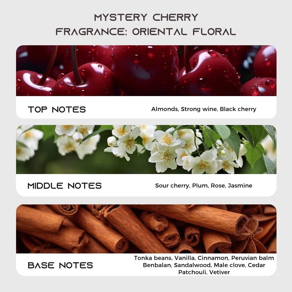 ادکلن زنانه ترووز مدل Mystery Cherry Rich Eau De Parfum حجم 100 میلی لیتر - رایحه ماندگار ادکلن زنانه ترووز مدل Mystery Cherry Rich Eau De Parfum حجم 100 میلی لیتر - رایحه ماندگار
