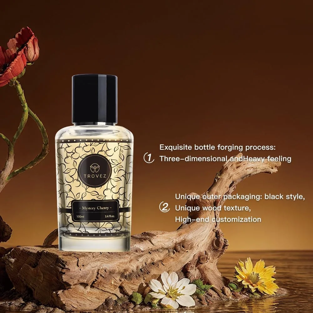 ادکلن زنانه ترووز مدل Mystery Cherry Rich Eau De Parfum حجم 100 میلی لیتر - رایحه ماندگار ادکلن زنانه ترووز مدل Mystery Cherry Rich Eau De Parfum حجم 100 میلی لیتر - رایحه ماندگار