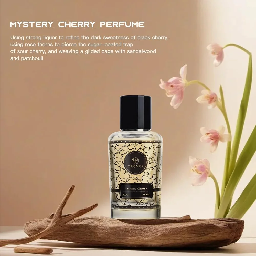ادکلن زنانه ترووز مدل Mystery Cherry Rich Eau De Parfum حجم 100 میلی لیتر - رایحه ماندگار ادکلن زنانه ترووز مدل Mystery Cherry Rich Eau De Parfum حجم 100 میلی لیتر - رایحه ماندگار