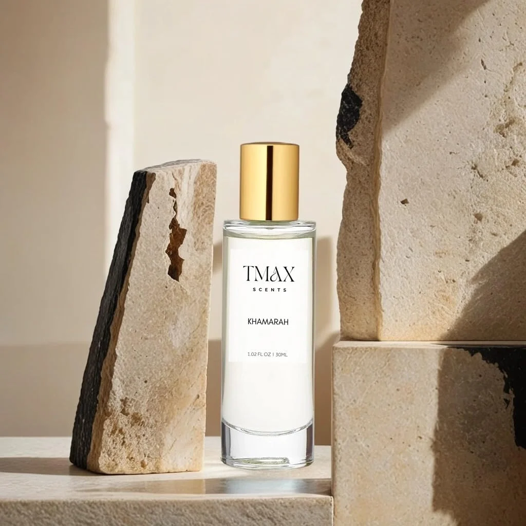 ادکلن TMAX SCENTS Khamarah زنانه و مردانه، ادو پرفیوم 30 میلی لیتر، رایحه وانیلی ماندگار، مشابه عطر لوکس ادکلن TMAX SCENTS Khamarah زنانه و مردانه، ادو پرفیوم 30 میلی لیتر، رایحه وانیلی ماندگار، مشابه عطر لوکس