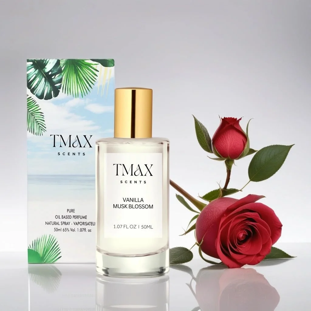 عطر تی مکس سنتز وانیل ماسک بلاسوم - عطر 50 میلی لیتری یونیسکس با رایحه های گلی و کهربایی خامه ای - رایحه ای ماندگار و جذاب عطر تی مکس سنتز وانیل ماسک بلاسوم - عطر 50 میلی لیتری یونیسکس با رایحه های گلی و کهربایی خامه ای - رایحه ای ماندگار و جذاب