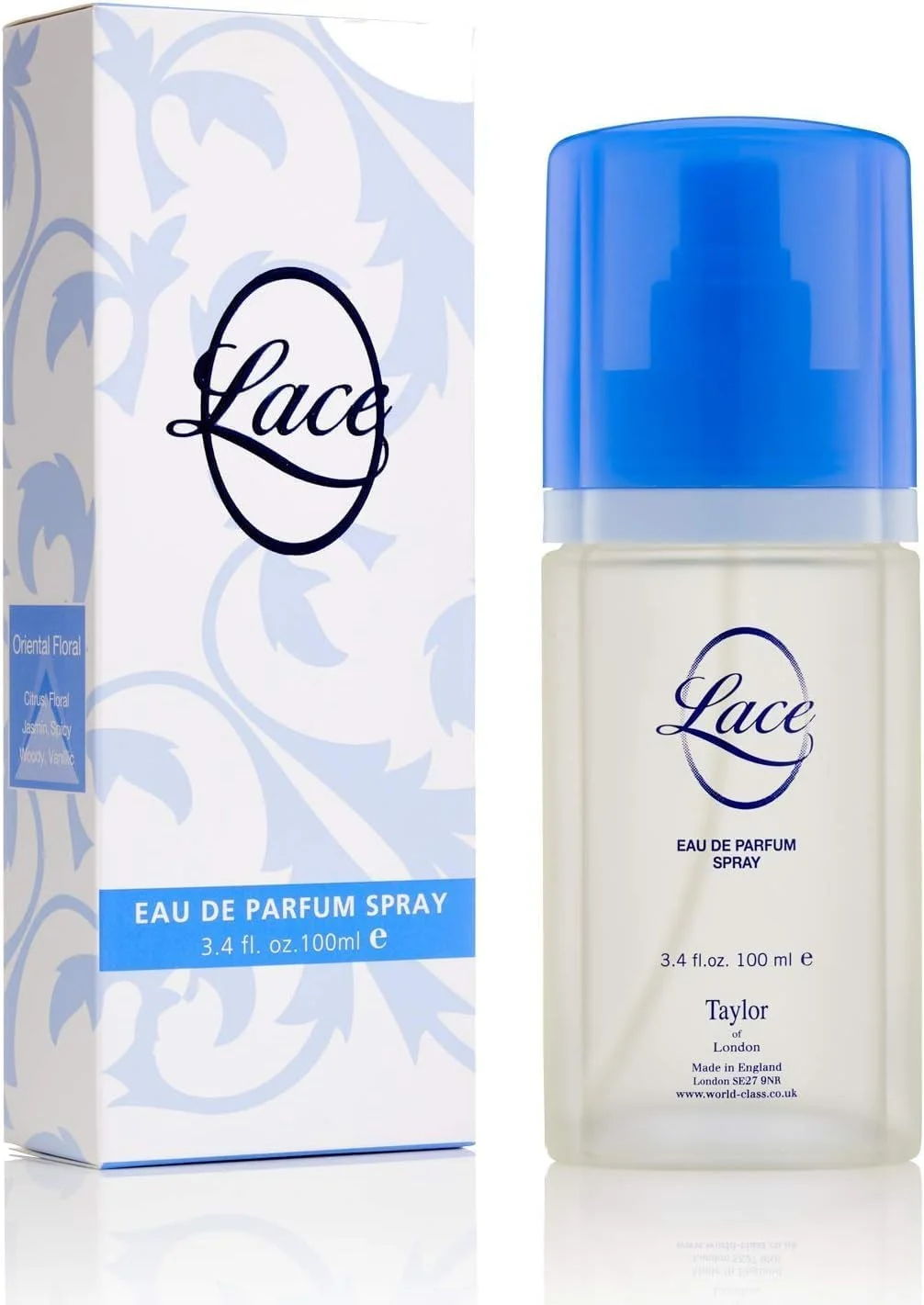 تیلور آف لندن - عطر زنانه Lace - اسپری بدن 100 میلی لیتری، توسط میلتون-لوید