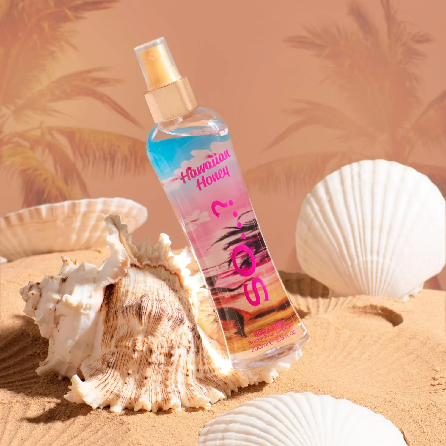 اسپری بدن زنانه So…? Summer Escapes با رایحه عسل هاوایی – ماندگاری طولانی، اسپری عطر با طراوت برای درخشش جزیره ای عجیب و غریب، 200 میلی لیتر اسپری بدن زنانه So…? Summer Escapes با رایحه عسل هاوایی – ماندگاری طولانی، اسپری عطر با طراوت برای درخشش جزیره ای عجیب و غریب، 200 میلی لیتر
