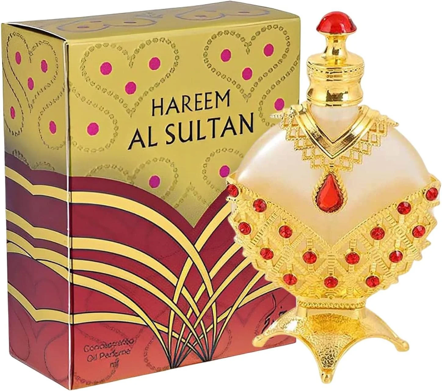 سلطان گلد - عطر روغنی غلیظ، عطرهای عربی ماندگار برای زنان، روغن عطر حریم السلطان، عطر سلطان گلد، روغن اسانس (35 میلی لیتر)