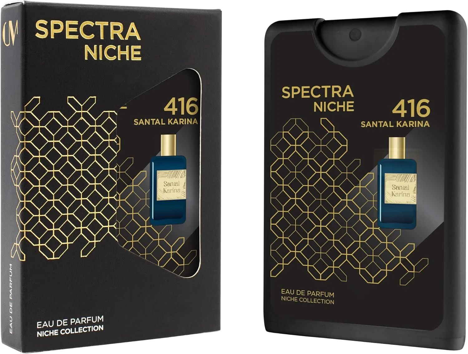 عطر جیبی اسپکترا نیش 416 سانتال کارینا ادو پرفیوم унисекс - 18 میلی لیتر