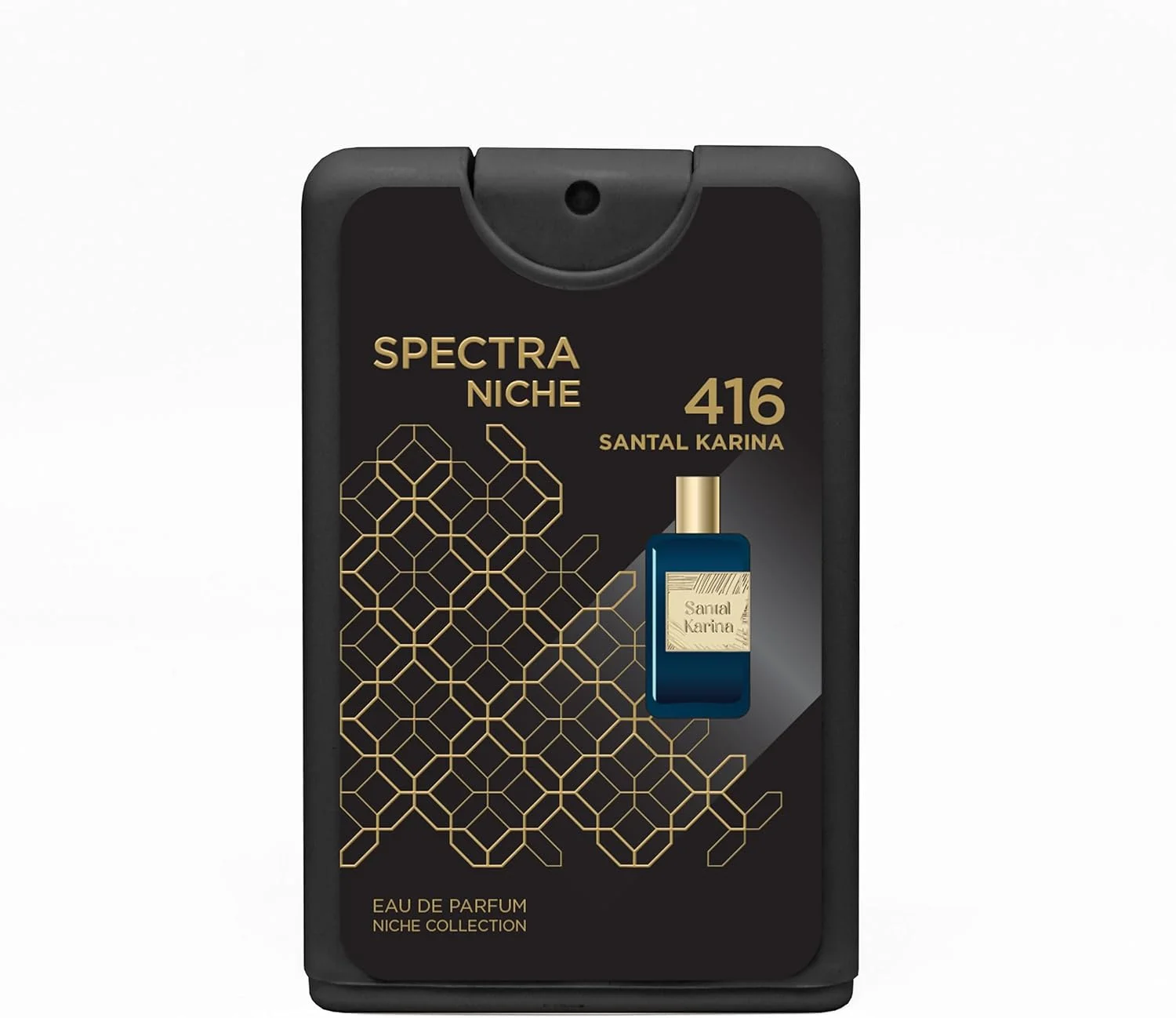 عطر جیبی اسپکترا نیش 416 سانتال کارینا ادو پرفیوم унисекс - 18 میلی لیتر عطر جیبی اسپکترا نیش 416 سانتال کارینا ادو پرفیوم унисекс - 18 میلی لیتر