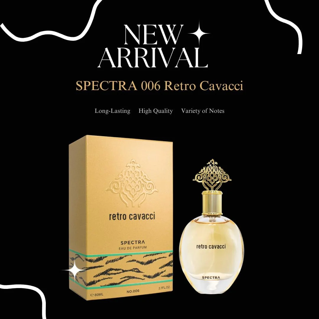 عطر زنانه اسپکترا 006 رترو کاواچی ادو پرفیوم - 80 میلی لیتر عطر زنانه اسپکترا 006 رترو کاواچی ادو پرفیوم - 80 میلی لیتر