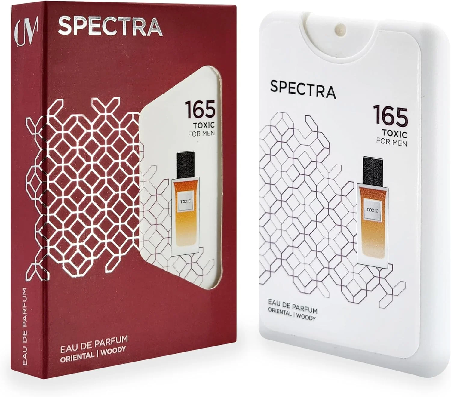 عطر جیبی 18 میلی لیتری اسپکترا پاکت 165 Toxic Eau De Parfum Unisex