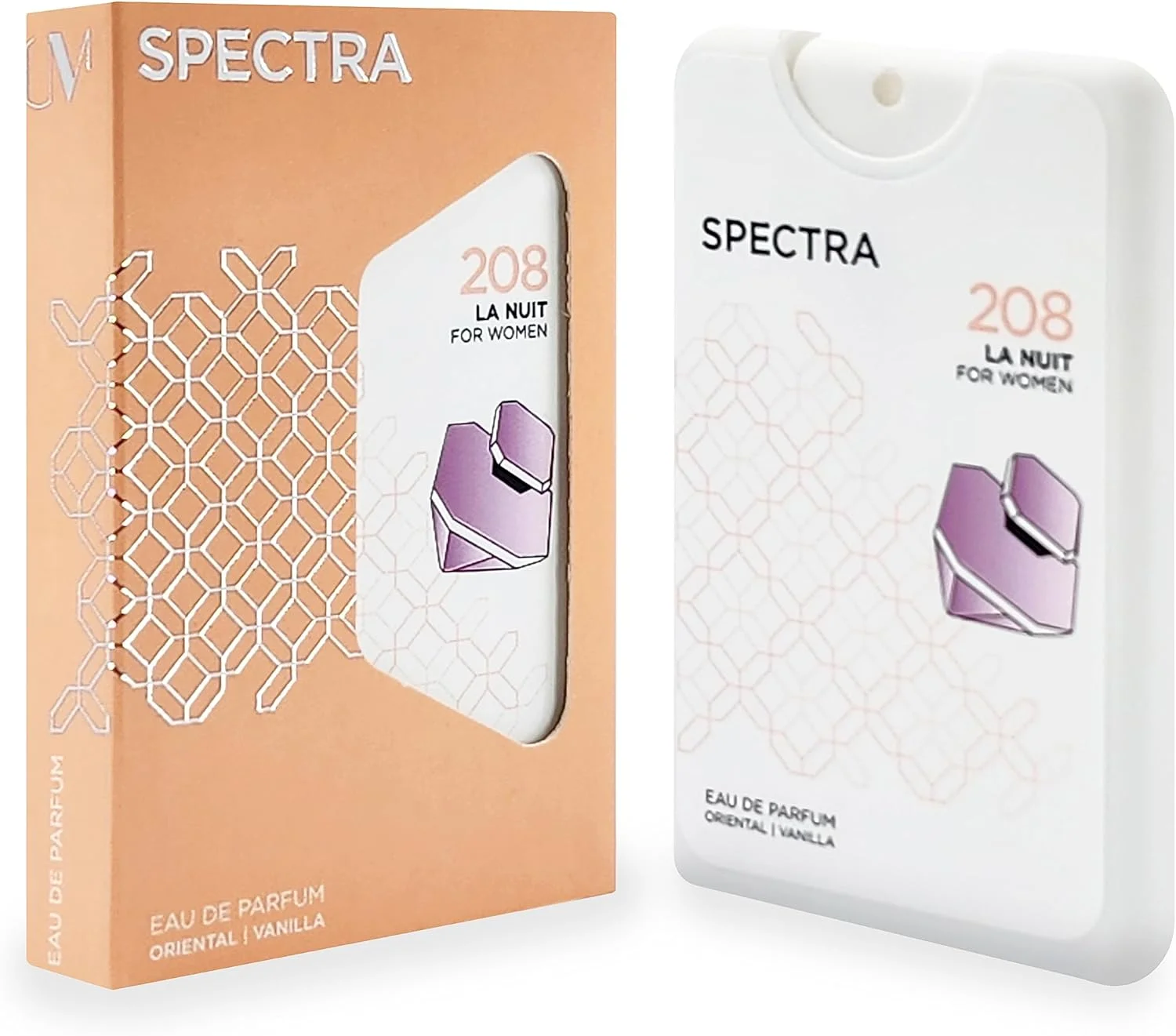 عطر جیبی زنانه اسپکترا مدل Pocket 208 La Nuit ادو پرفیوم - 18 میلی لیتر