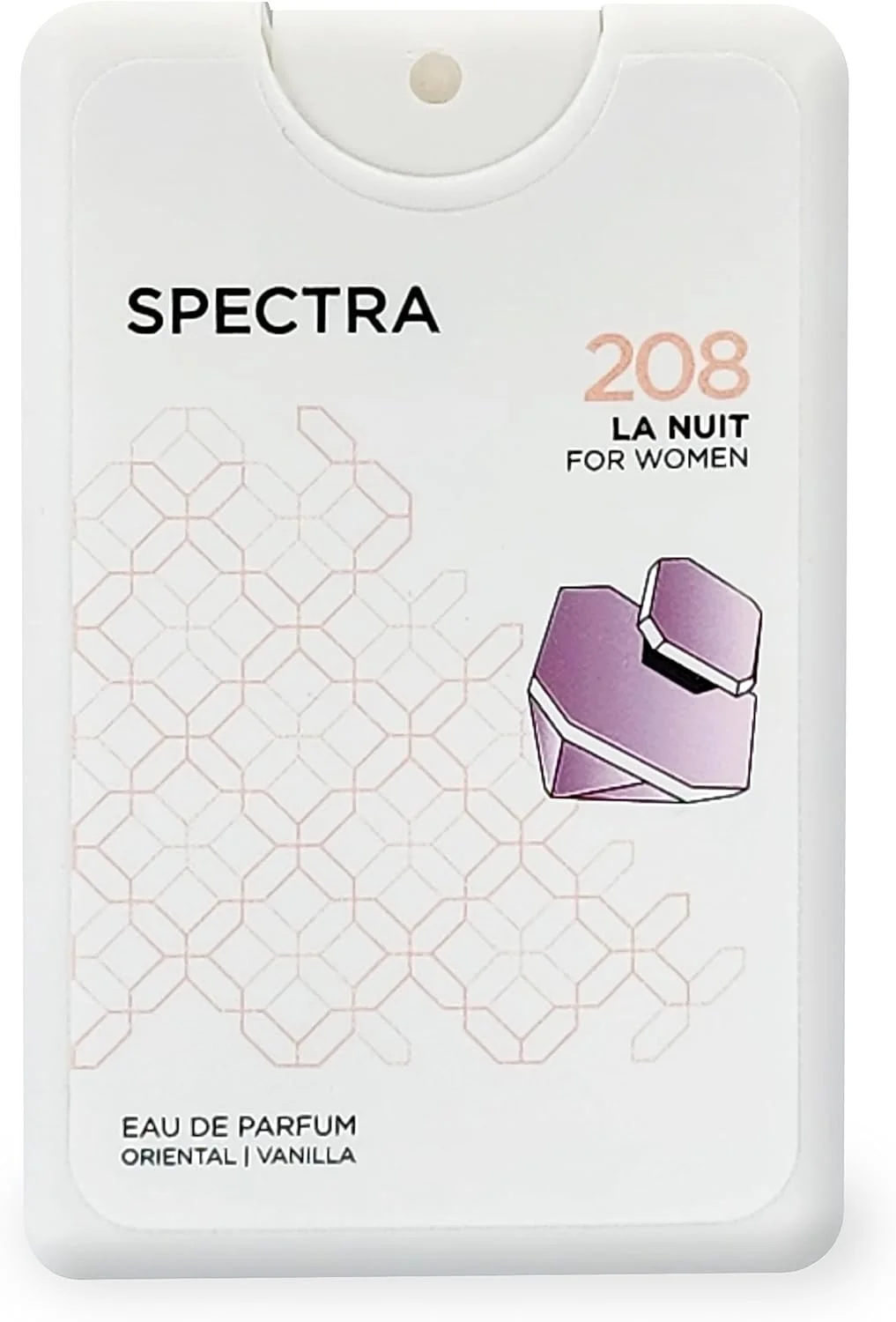 عطر جیبی زنانه اسپکترا مدل Pocket 208 La Nuit ادو پرفیوم - 18 میلی لیتر عطر جیبی زنانه اسپکترا مدل Pocket 208 La Nuit ادو پرفیوم - 18 میلی لیتر