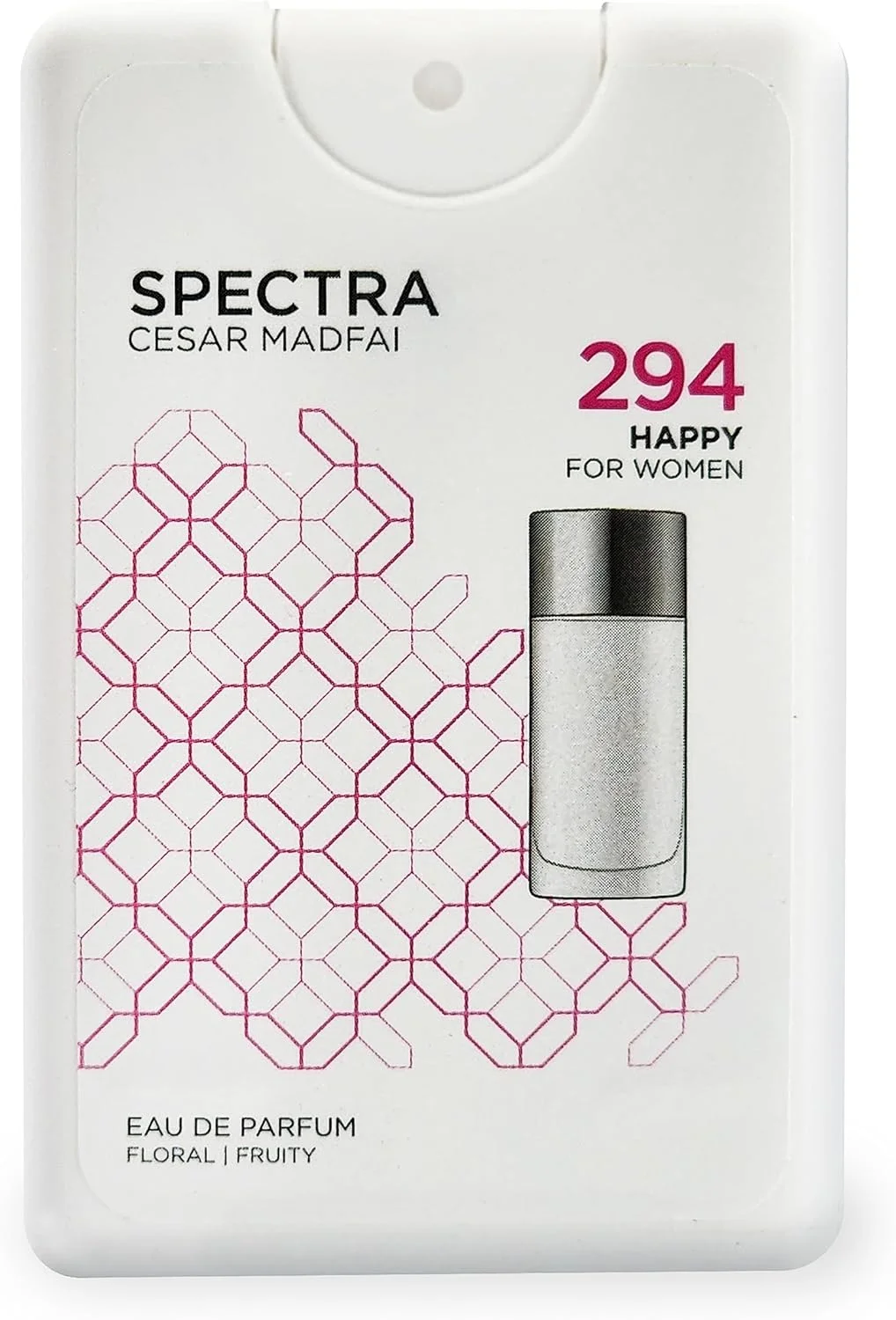 عطر جیبی زنانه اسپکترا مدل Pocket 294 Happy – حجم 18 میلی لیتر عطر جیبی زنانه اسپکترا مدل Pocket 294 Happy – حجم 18 میلی لیتر