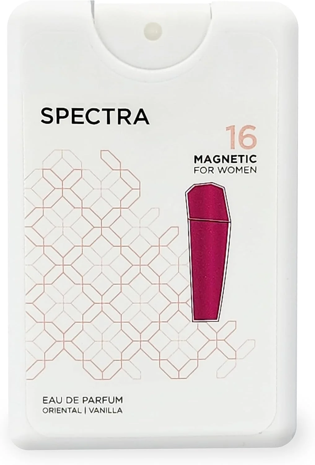 ادکلن جیبی زنانه اسپکترا مدل Pocket 016 Magnetic - حجم 18 میلی لیتر ادکلن جیبی زنانه اسپکترا مدل Pocket 016 Magnetic - حجم 18 میلی لیتر