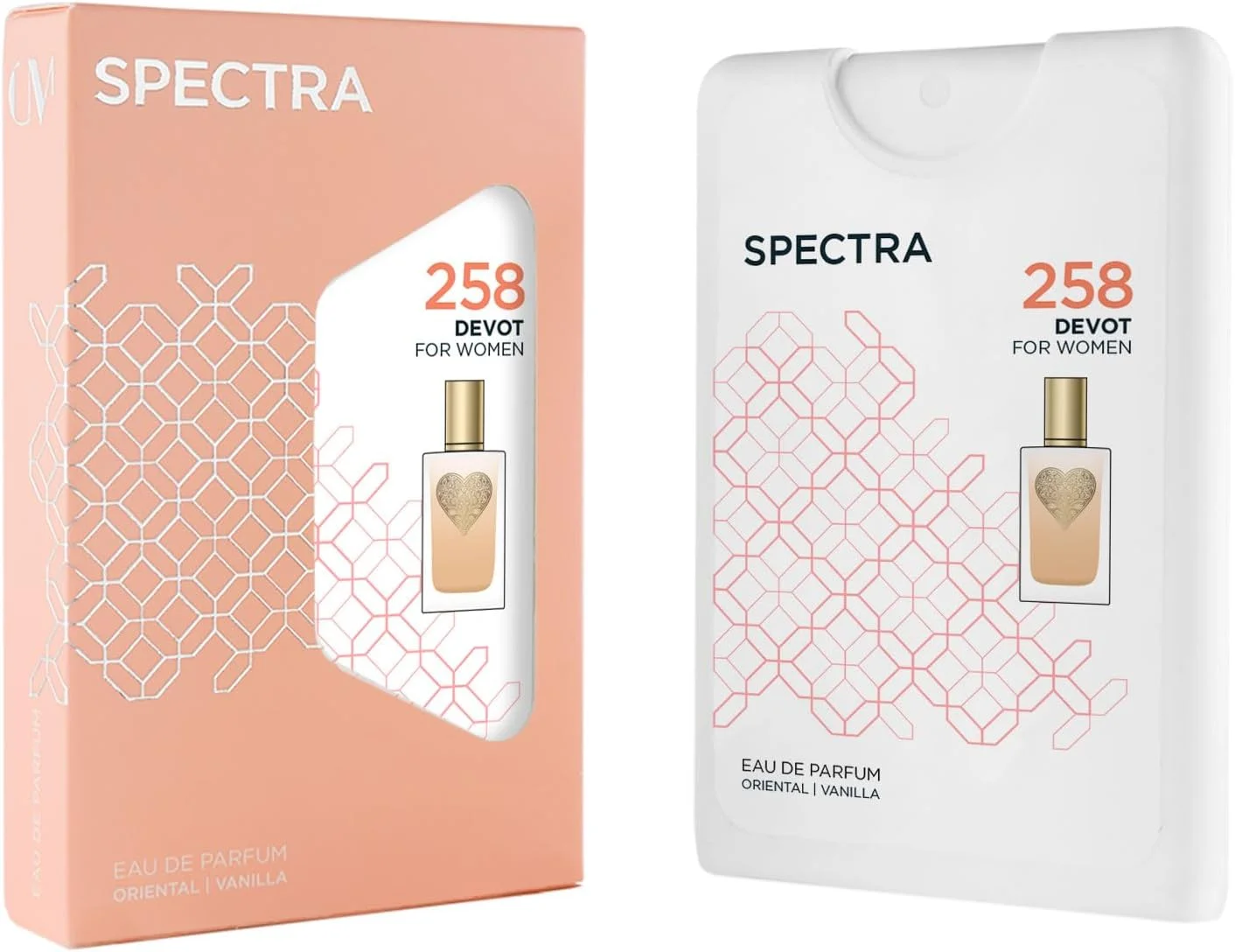 عطر جیبی زنانه اسپکترا مدل Pocket 258 Devot EDP - حجم 18 میلی لیتر