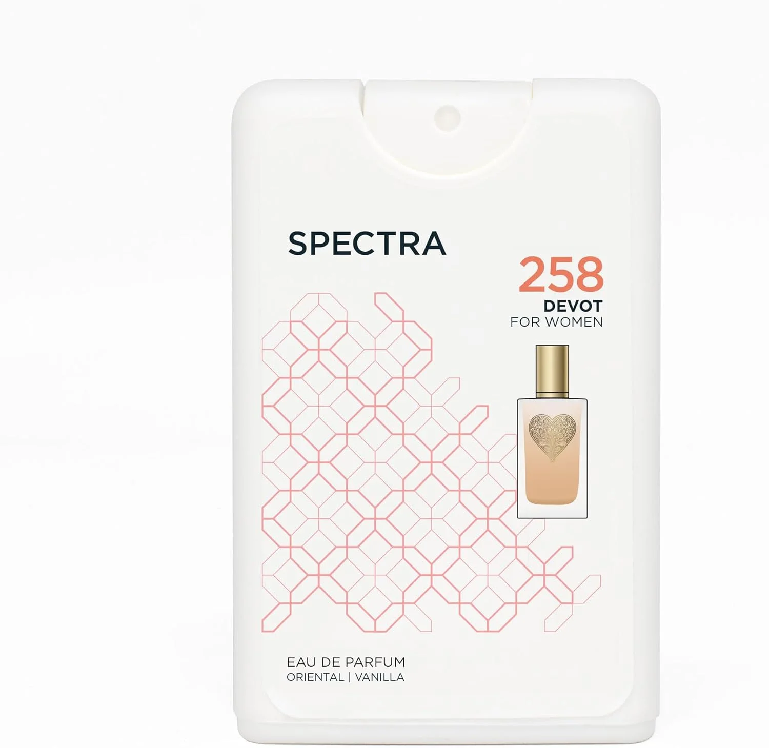 عطر جیبی زنانه اسپکترا مدل Pocket 258 Devot EDP - حجم 18 میلی لیتر عطر جیبی زنانه اسپکترا مدل Pocket 258 Devot EDP - حجم 18 میلی لیتر