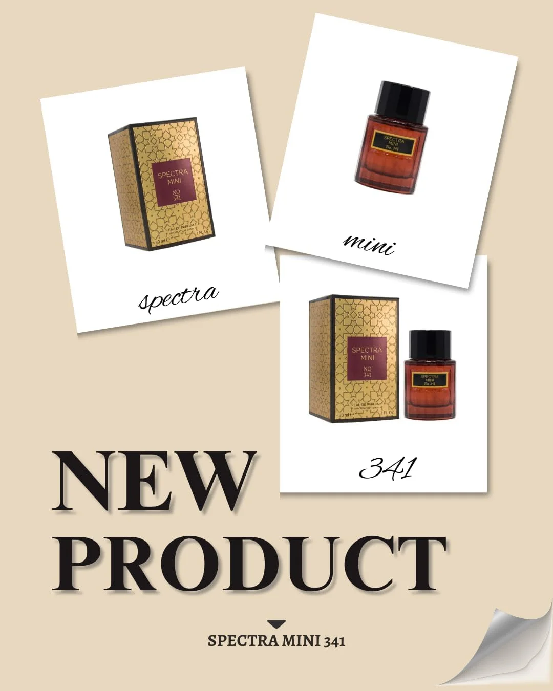 عطر اسپکترا مینی 341 EDP унисекс - 30 میلی لیتر عطر اسپکترا مینی 341 EDP унисекс - 30 میلی لیتر