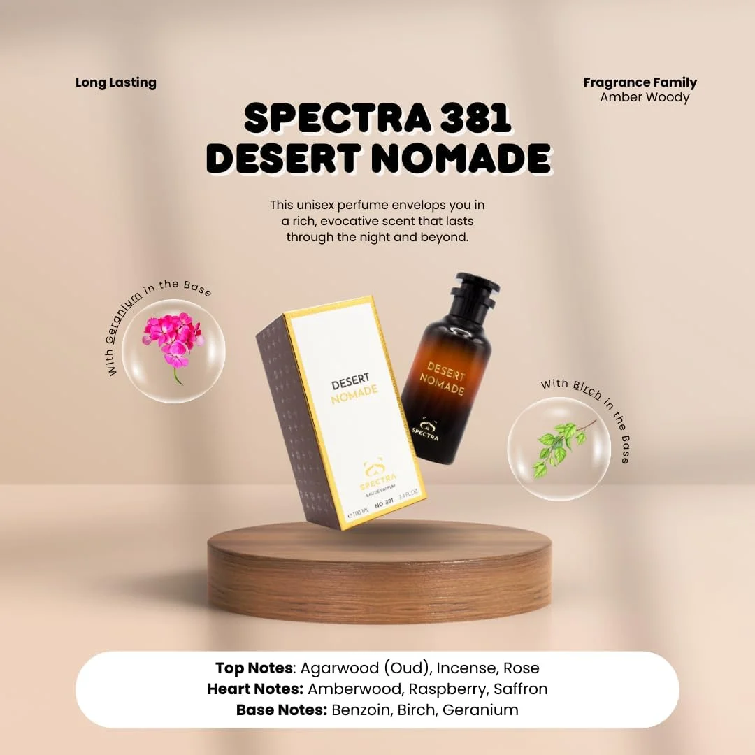 عطر اسپکترال 381 Desert Nomade EDP унисекс - 100 میلی لیتر عطر اسپکترال 381 Desert Nomade EDP унисекс - 100 میلی لیتر