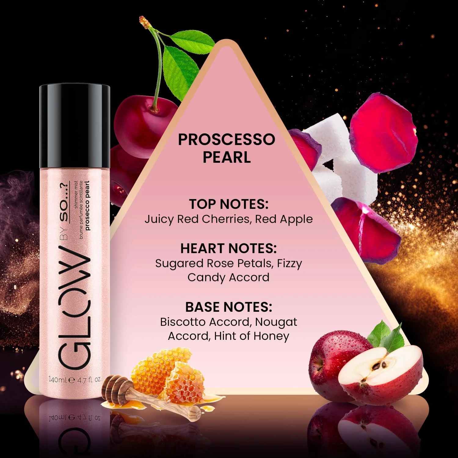 اسپری خوشبو کننده بدن زنانه درخشش SO…? مدل Prosecco Pearl Illuminating حجم 140 میلی لیتر اسپری خوشبو کننده بدن زنانه درخشش SO…? مدل Prosecco Pearl Illuminating حجم 140 میلی لیتر