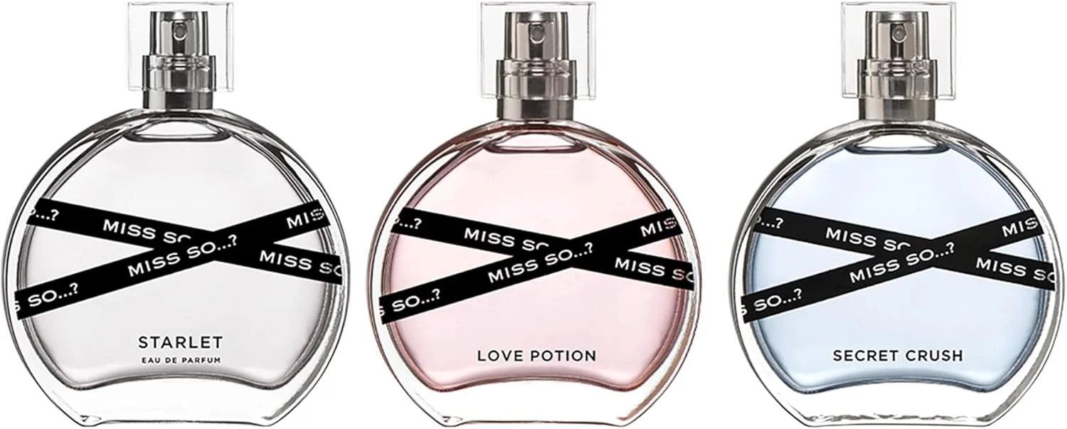 ست ادکلن زنانه So…? Miss Set - عطرهای زنانه با رایحه های گلی، میوه ای و وانیلی - 800 اسپری - هدیه برای زنان - ست هدیه 3 عددی ست ادکلن زنانه So…? Miss Set - عطرهای زنانه با رایحه های گلی، میوه ای و وانیلی - 800 اسپری - هدیه برای زنان - ست هدیه 3 عددی