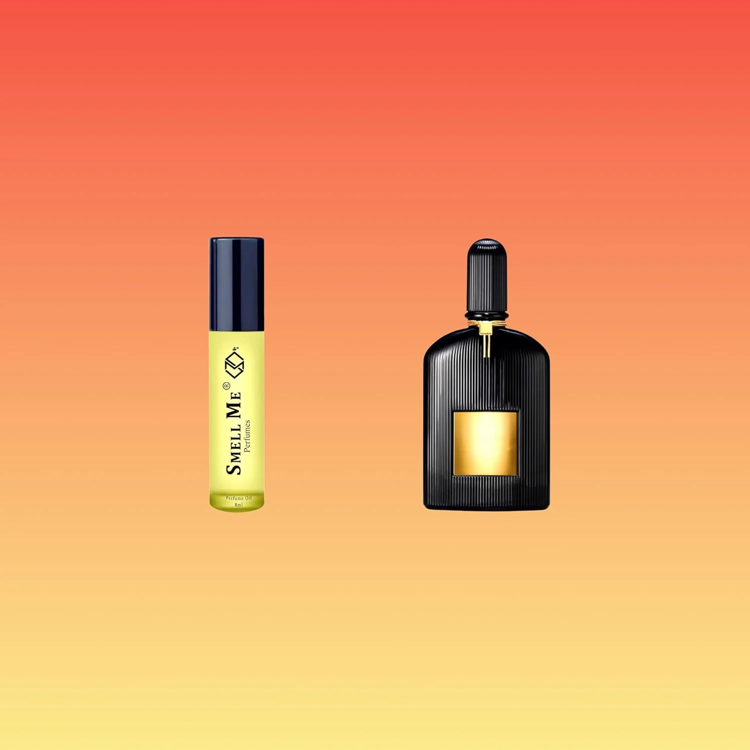 روغن عطر Smell Me 108 – رایحه فرانسوی، بدون الکل، ماندگاری طولانی، رول-آن 8 میلی لیتری – الهام گرفته از TM FRD Black Orchid، عطر متمرکز برای مردان و زنان، سایز جیبی