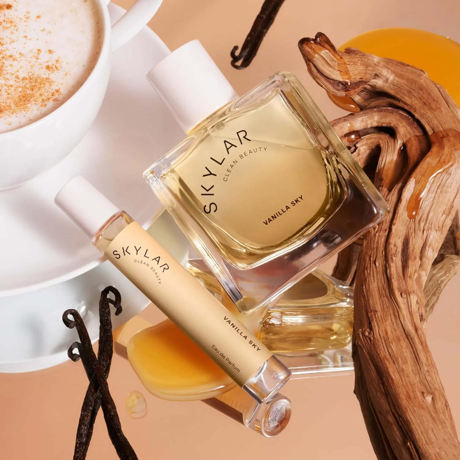 ادکلن وانیلا اسکای Skylar - عطر ضد حساسیت و پاکیزه برای زنان و مردان، وگان و ایمن برای پوست های حساس - رایحه های کاپوچینو، وانیل و سدر کاراملی - 10 میلی لیتر ادکلن وانیلا اسکای Skylar - عطر ضد حساسیت و پاکیزه برای زنان و مردان، وگان و ایمن برای پوست های حساس - رایحه های کاپوچینو، وانیل و سدر کاراملی - 10 میلی لیتر