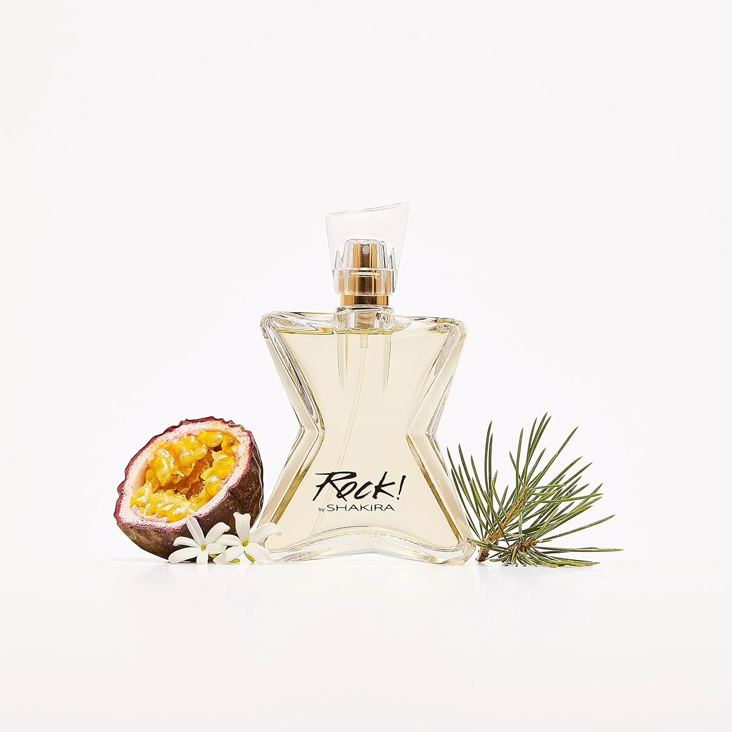 عطر زنانه راک بای شکیرا - ماندگاری طولانی - رایحه ای تازه، زنانه و پویا - نت های گلی و میوه ای - ایده آل برای استفاده روزانه - 80 میلی لیتر