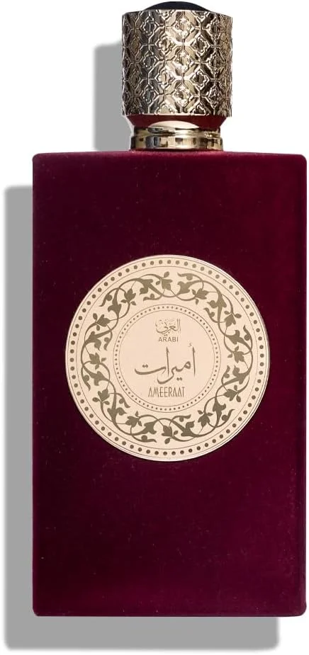 شیخ سعید - ادو پرفیوم امیرات 100 میلی لیتر | عطر ماندگار унисекс | رایحه گل میوه ای با چوب سدر، تافی، یاس و هلو
