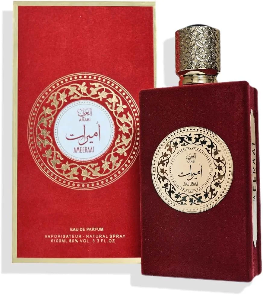شیخ سعید - ادو پرفیوم امیرات 100 میلی لیتر | عطر ماندگار унисекс | رایحه گل میوه ای با چوب سدر، تافی، یاس و هلو شیخ سعید - ادو پرفیوم امیرات 100 میلی لیتر | عطر ماندگار унисекс | رایحه گل میوه ای با چوب سدر، تافی، یاس و هلو