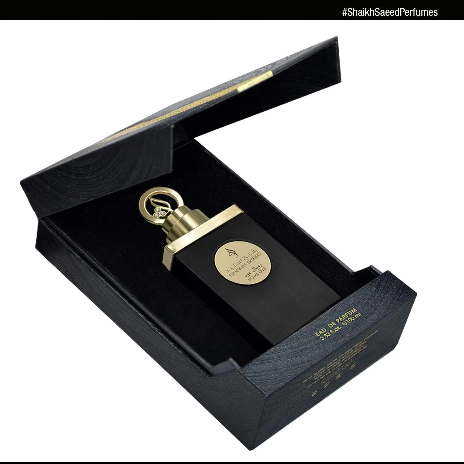 عطر عود رویال از شیخ سعید پرفیومز - عطر عود عربی унисекс - ادو پرفیوم، 100 میلی لیتر. محصول اصلی را از فروشنده مجاز - Shksaeed خریداری کنید (مراقب محصولات تقلبی باشید) عطر عود رویال از شیخ سعید پرفیومز - عطر عود عربی унисекс - ادو پرفیوم، 100 میلی لیتر. محصول اصلی را از فروشنده مجاز - Shksaeed خریداری کنید (مراقب محصولات تقلبی باشید)