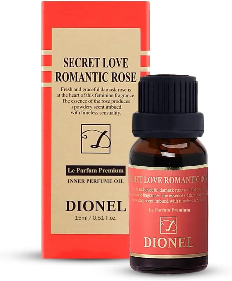 دیونل سکرت لاو رز رومانتیک، عطر زنانه، روغن عطر داخلی، رایحه رز احساسی برای فراخواندن عشق، 15 میلی لیتر