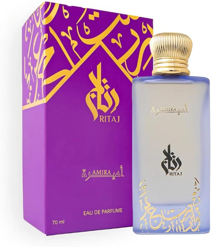 عطر زنانه ريتاج اميره ادو پرفیوم 70 میلی لیتر - رایحه گل های سفید و کهربا، عطر ماندگار و شیک عطر أميرة من رتاج للنساء أو دو برفيوم ٧٠ مل – زهور بيضاء وعنبر، ثابت وأنيق