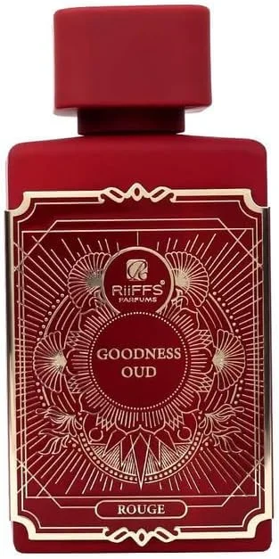 عطر زنانه گودنس عود رژ ریفز | ادو پرفیوم ماندگار | عطر لوکس با رایحه انبه، یاس، وانیل و چوب صندل - ایده آل برای استفاده روزانه و مناسبت های خاص، 100 میلی لیتر