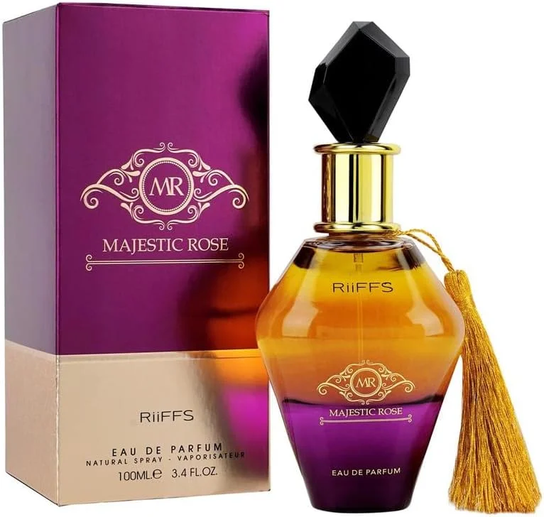 عطر زنانه مجستیک رز ریفز | ادو پرفیوم ماندگار | رایحه ممتاز فوق العاده ماندگار | عطر مناسب برای استفاده روزانه، 100 میلی لیتر
