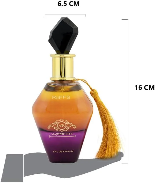 عطر زنانه مجستیک رز ریفز | ادو پرفیوم ماندگار | رایحه ممتاز فوق العاده ماندگار | عطر مناسب برای استفاده روزانه، 100 میلی لیتر