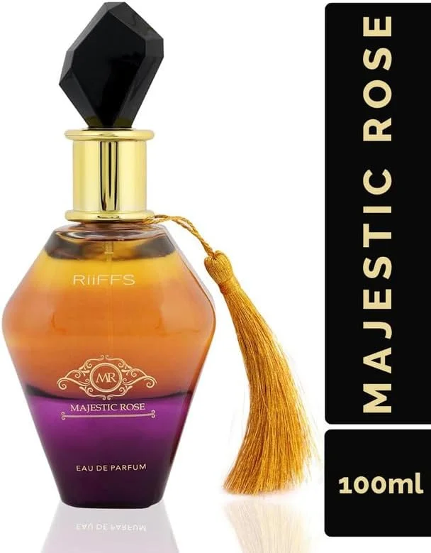 عطر زنانه مجستیک رز ریفز | ادو پرفیوم ماندگار | رایحه ممتاز فوق العاده ماندگار | عطر مناسب برای استفاده روزانه، 100 میلی لیتر