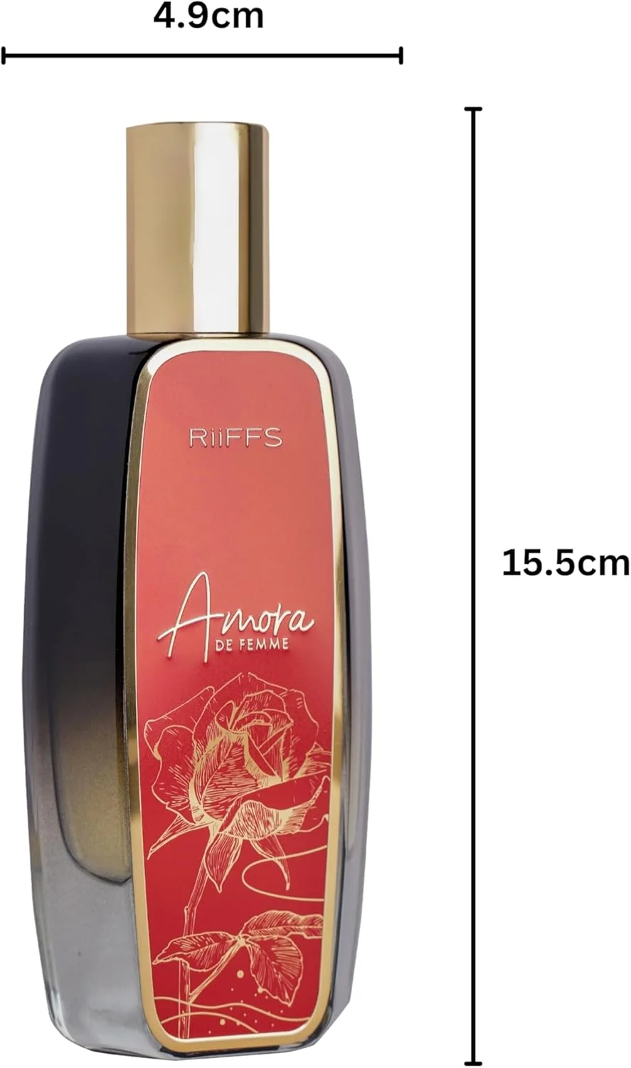عطر زنانه ریفز آمورا | ادو پرفیوم ماندگار | عطر هدیه ایده آل برای عزیزان، 100 میلی لیتر