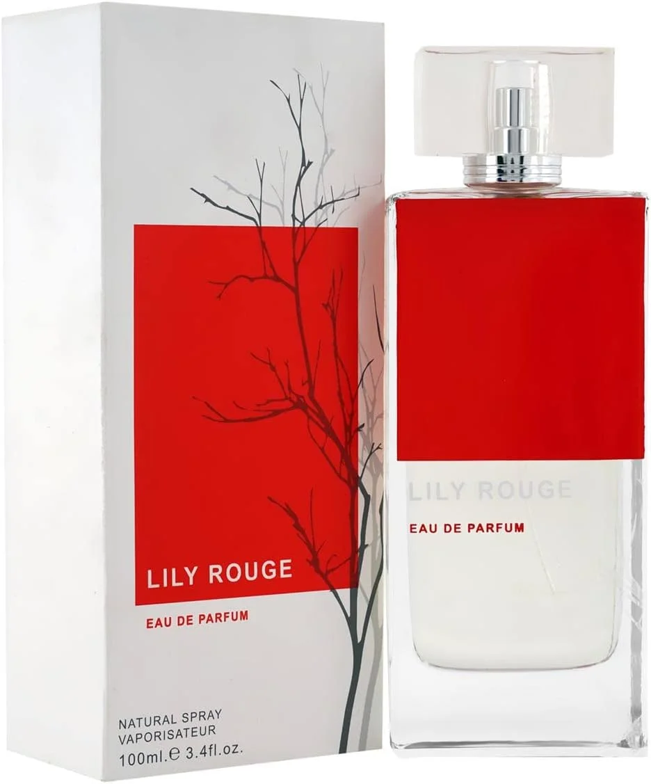 عطر ادو پرفیوم زنانه ریحانه Lily Rouge حجم 100 میلی لیتر