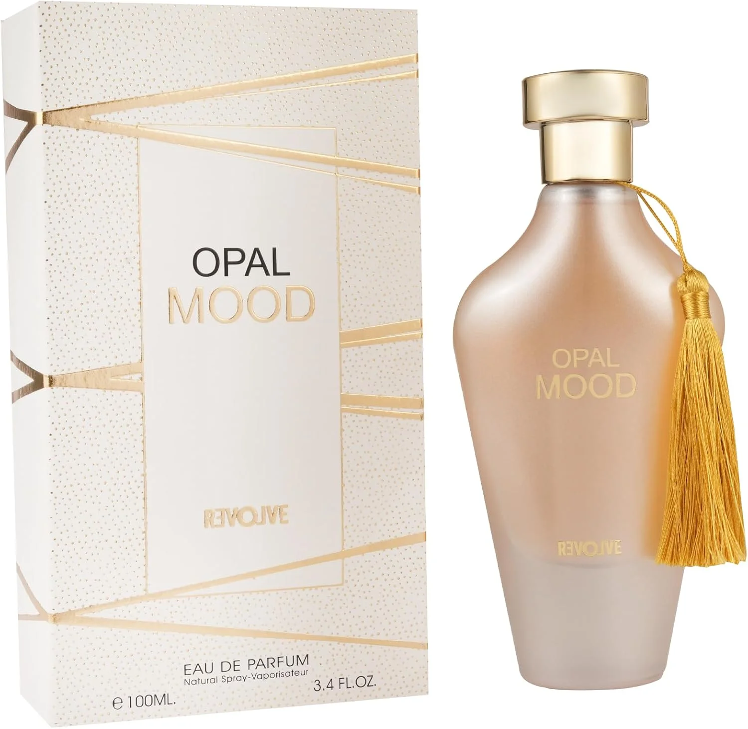 ادو پرفیوم زنانه REVOLVE مدل Opal Mood - حجم 100 میلی لیتر | عطر ممتاز و ماندگار | رایحه لوکس | مناسب برای کار، مراسم و مناسبت های خاص
