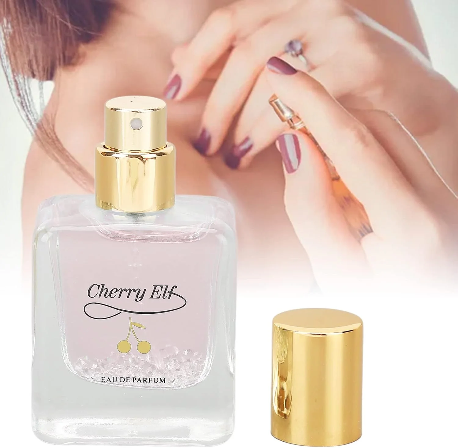 عطر اسپری با طراوت، رایحه ماندگار، عطر زنانه با رایحه گل، عطر ظریف و لطیف، اسپری ادو تویلت، هدیه عطر با رایحه ملایم (بنفش)
