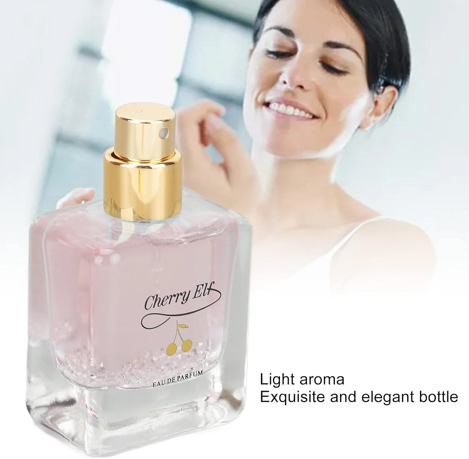 عطر اسپری با طراوت، رایحه ماندگار، عطر زنانه با رایحه گل، عطر ظریف و لطیف، اسپری ادو تویلت، هدیه عطر با رایحه ملایم (بنفش)