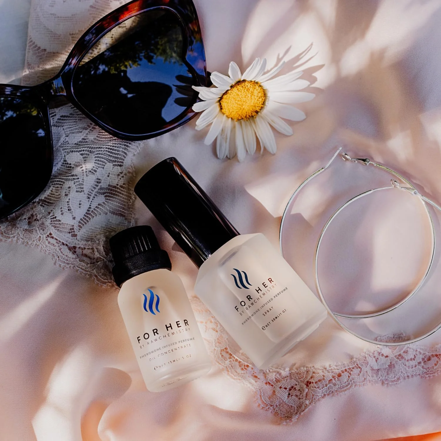 ست هدیه عطر فرمونی زنانه RawChemistry For Her - Elegance، فرمول فرمونی فوق العاده قوی 1 اونس مایع ست هدیه عطر فرمونی زنانه RawChemistry For Her - Elegance، فرمول فرمونی فوق العاده قوی 1 اونس مایع
