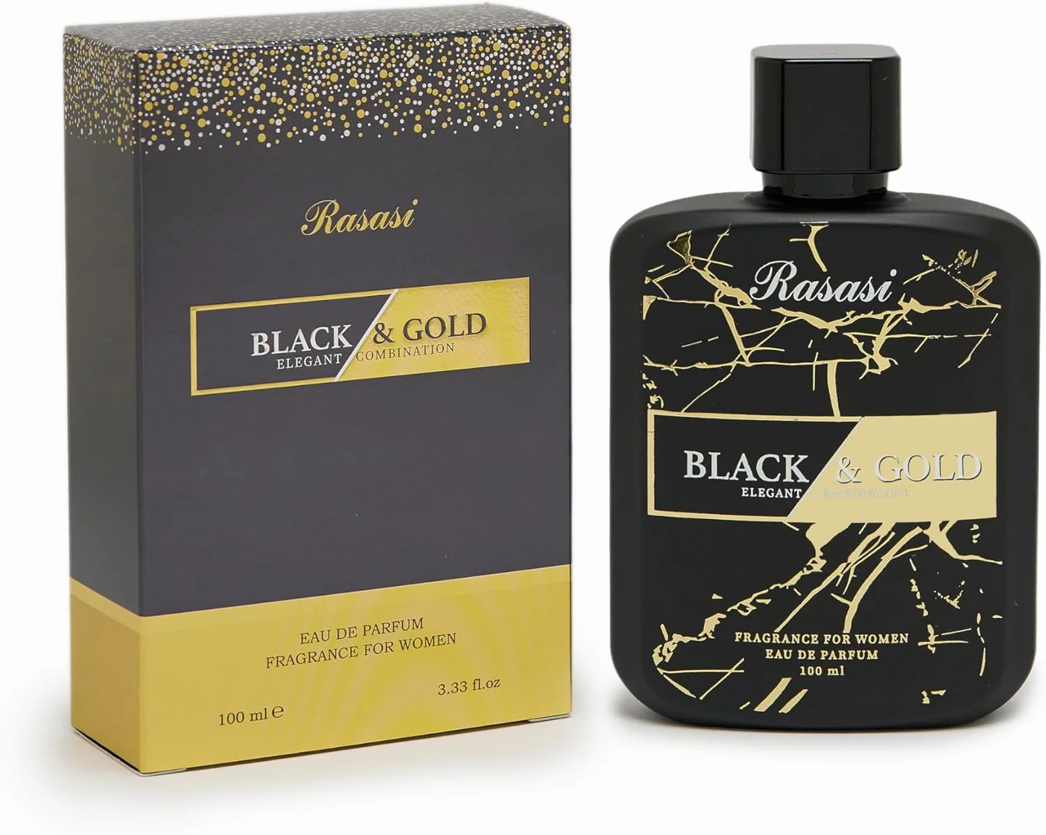 عطر زنانه رصاصی بلک اند گلد - ادو پرفیوم 100 میلی لیتر