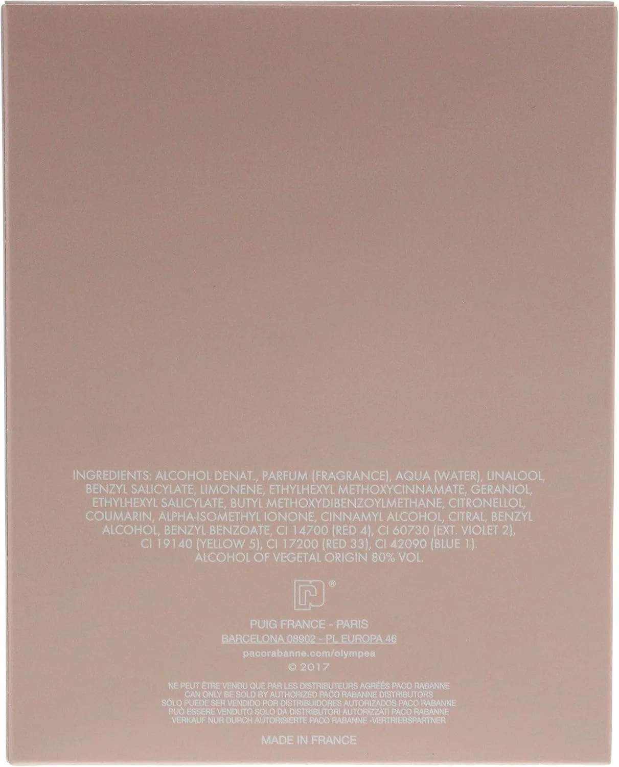 ادکلن زنانه پاکو رابان المپیا آکوا ادو پرفیوم لجر اسپری 80 میلی لیتر ادکلن زنانه پاکو رابان المپیا آکوا ادو پرفیوم لجر اسپری 80 میلی لیتر