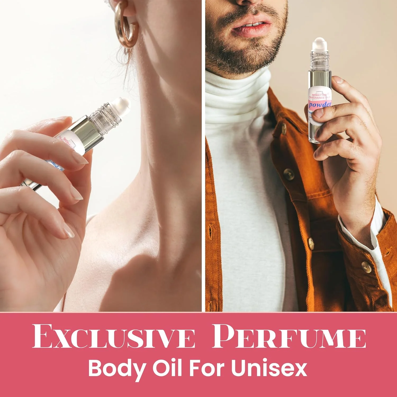 روغن بدن عطر پودری با رایحه طراوت унисекс از Mobetter Fragrance Oils روغن بدن عطر پودری با رایحه طراوت унисекс از Mobetter Fragrance Oils