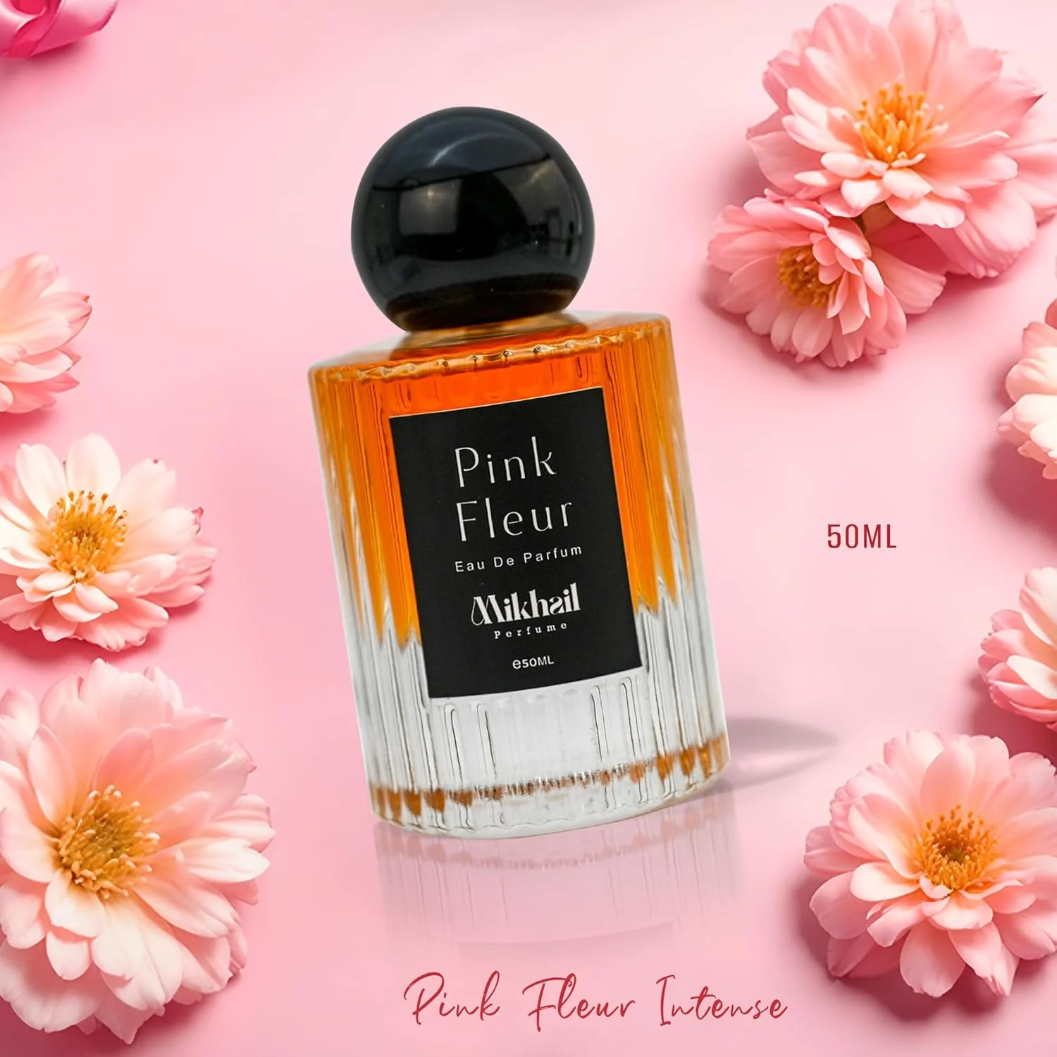 عطر زنانه Pink Fleur از MIKHAIL حجم 50 میلی لیتر - عطر گلی مرکباتی برای زنان - ادو پرفیوم ماندگار با رایحه یاس بنفش سبز، گل صد تومانی، چوب سدر و عنبر - رایحه ای ظریف، رمانتیک و تازه برای استفاده روزانه و هدیه دادن عطر زنانه Pink Fleur از MIKHAIL حجم 50 میلی لیتر - عطر گلی مرکباتی برای زنان - ادو پرفیوم ماندگار با رایحه یاس بنفش سبز، گل صد تومانی، چوب سدر و عنبر - رایحه ای ظریف، رمانتیک و تازه برای استفاده روزانه و هدیه دادن