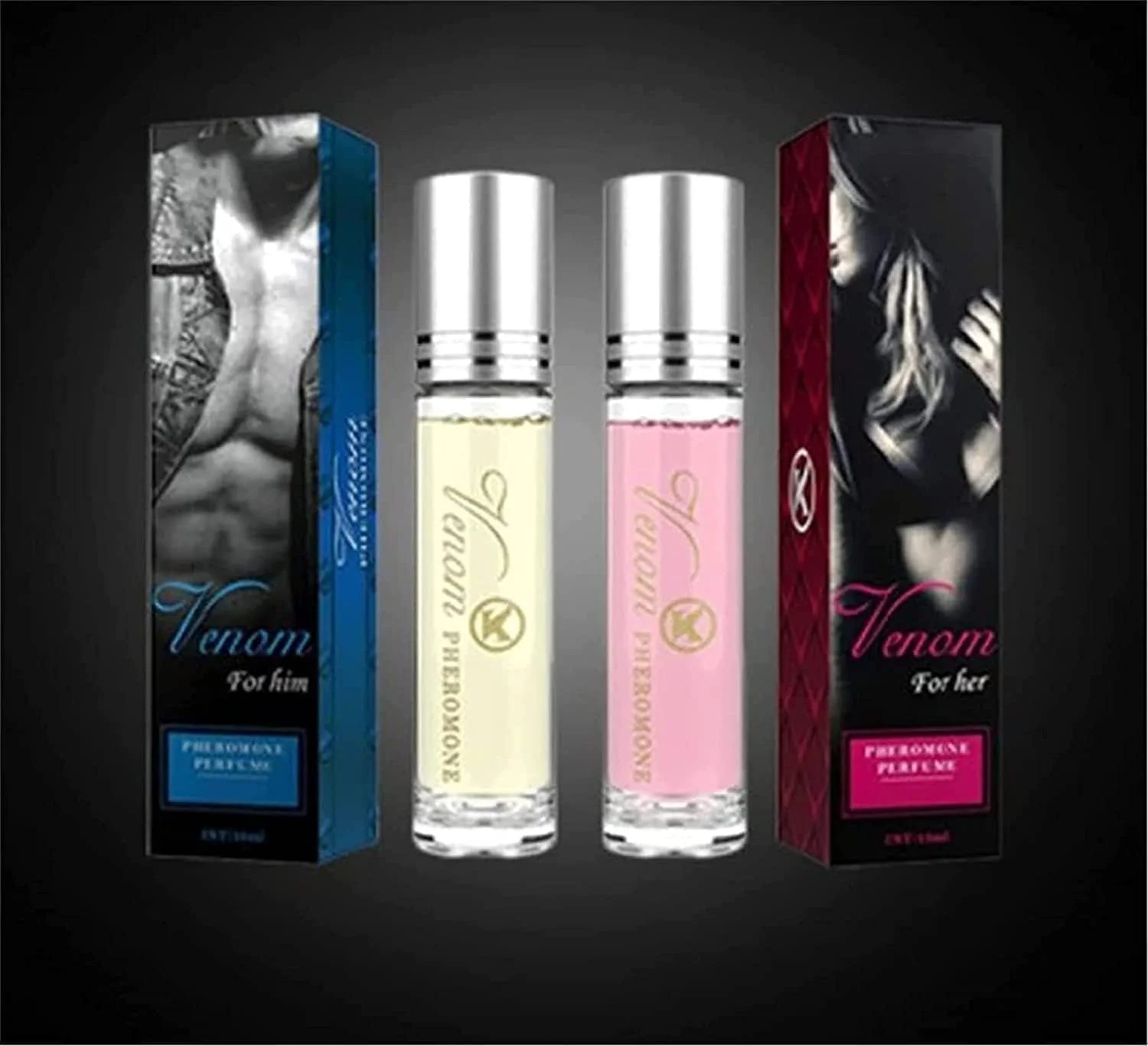 روغن فرمون فیرو، عطر آفرودیت، روغن فرمون زنانه برای جذب مردان - غلتکی غریزه خالص، ونوم، فارامون (مخصوص بانوان)