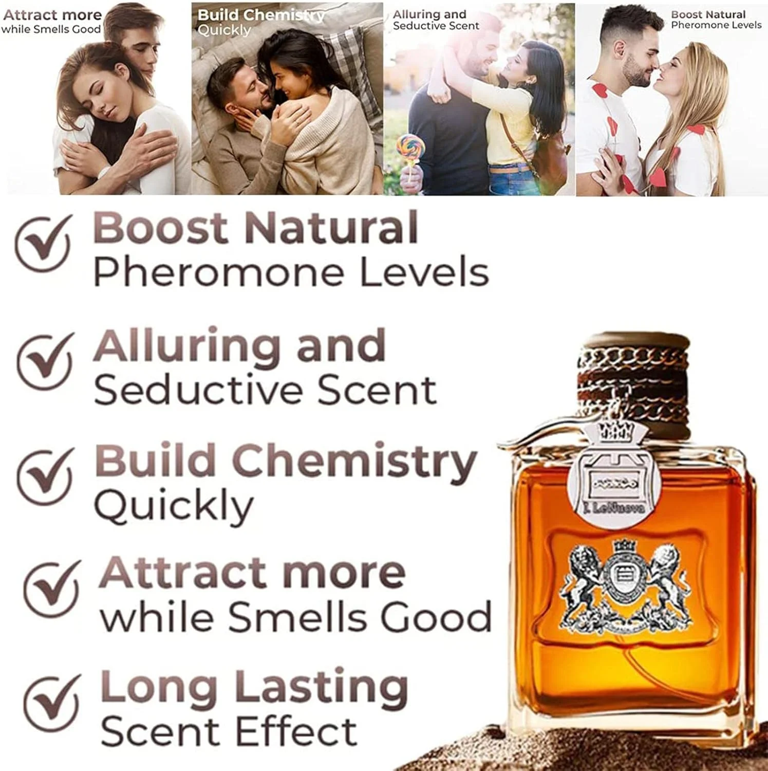 عطر فرمونی مردانه، عطر کولن فرمونی Lashvio برای جذب زنان عطر فرمونی مردانه، عطر کولن فرمونی Lashvio برای جذب زنان