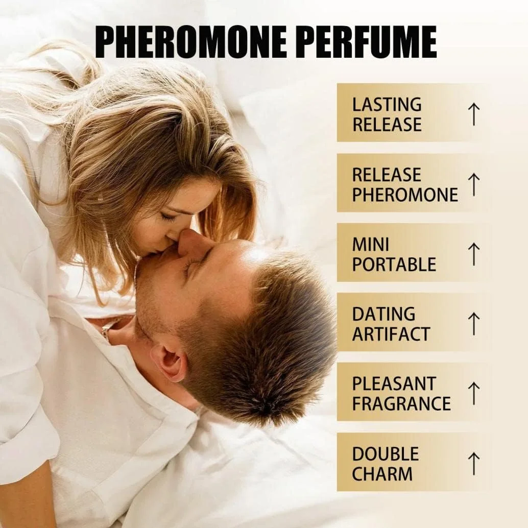 عطر رولی روغن ضروری آغشته به فرمون طبیعی، عطر رولی ساندازی، رایحه فرمون ماندگار، یونیسکس، جذب کننده مردان و زنان، عطر روغن فرمون ساندازی (3 عددی)