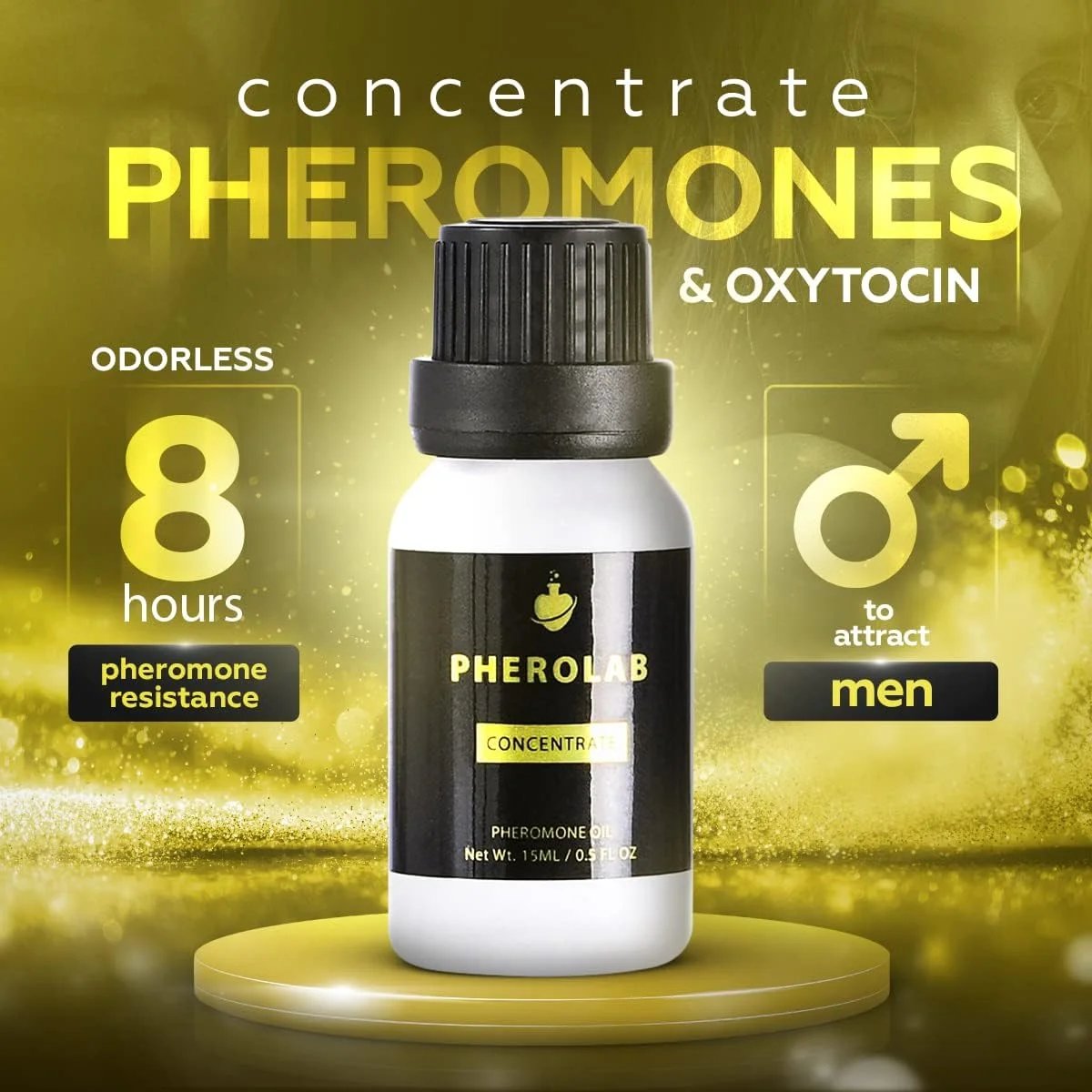 روغن عطر فرمونی زنانه PHEROLAB - غنی شده با روغن های ضروری و مواد طبیعی - عطر بی بو - ادکلن شادی بخش برای زنان روغن عطر فرمونی زنانه PHEROLAB - غنی شده با روغن های ضروری و مواد طبیعی - عطر بی بو - ادکلن شادی بخش برای زنان
